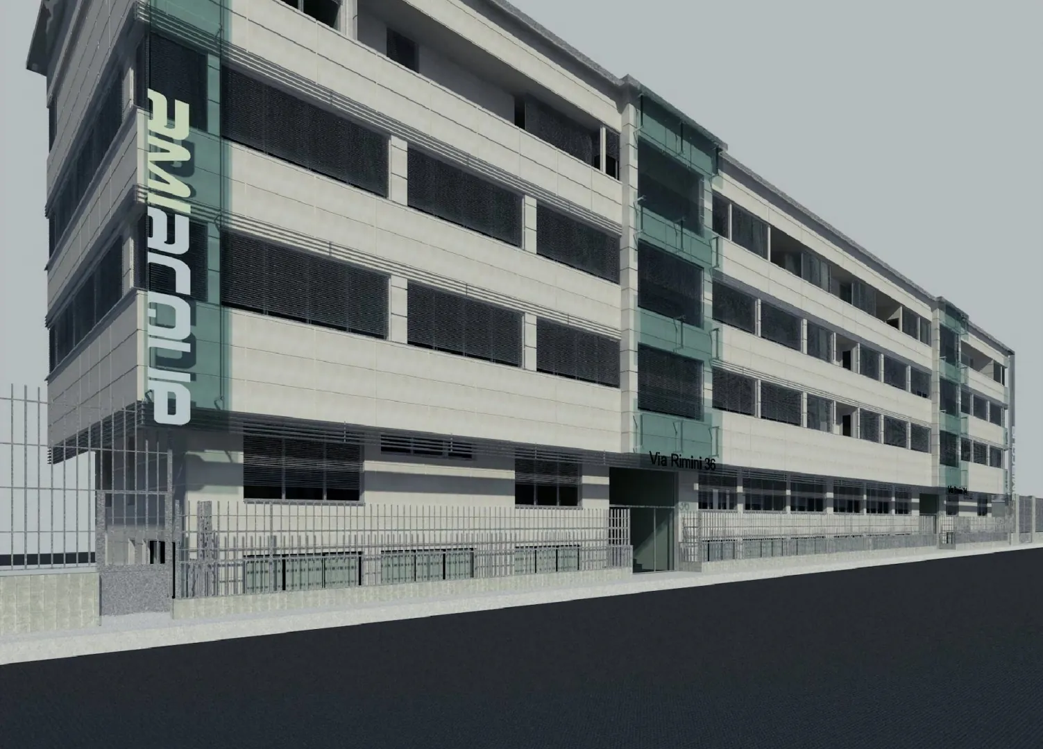 Milan, via Rimini 34/36 – Amiacque s.r.l. Headquarters — foto 1
