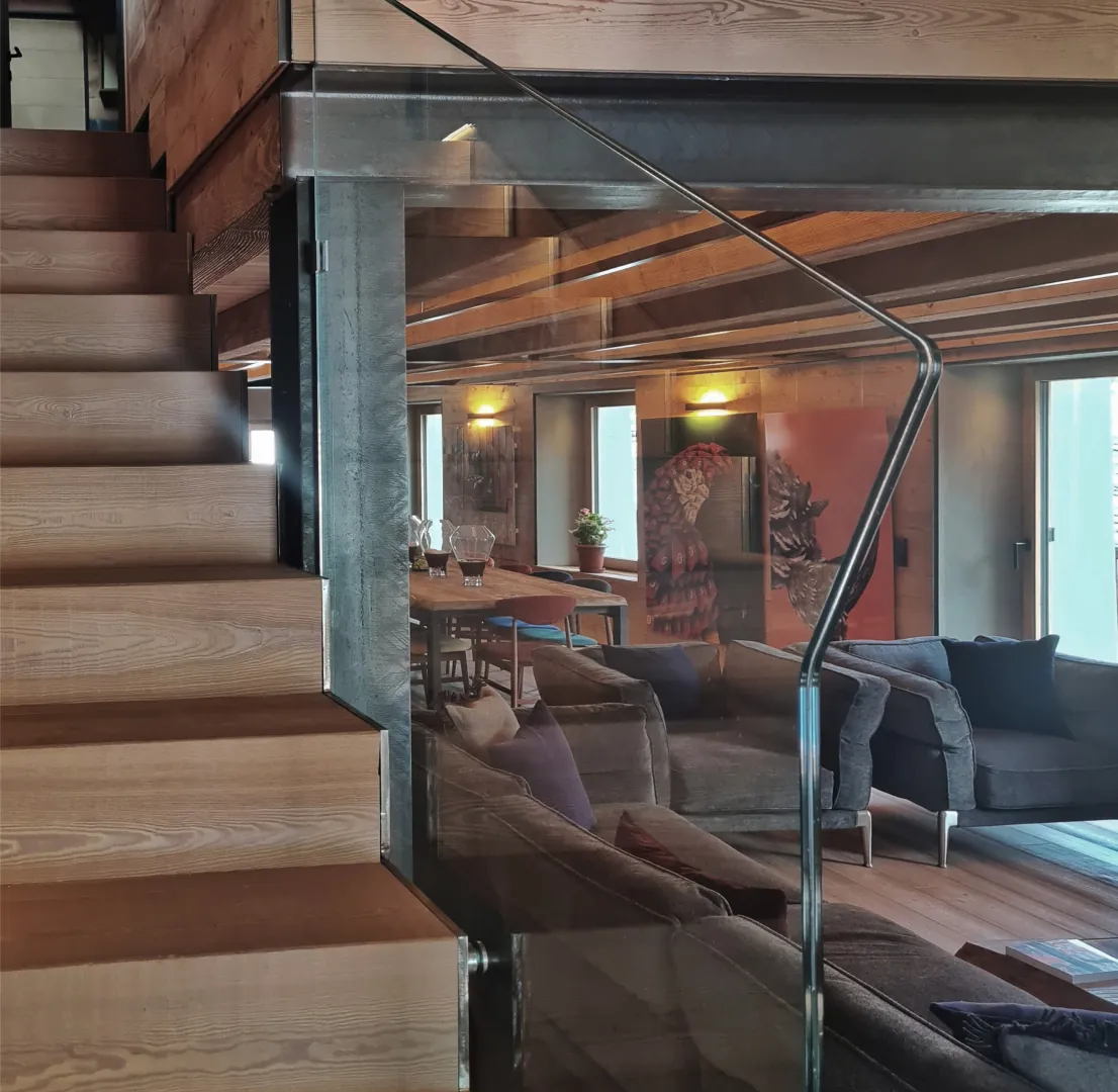 Valle D’Aosta, ristrutturazione di antico fienile — foto 14